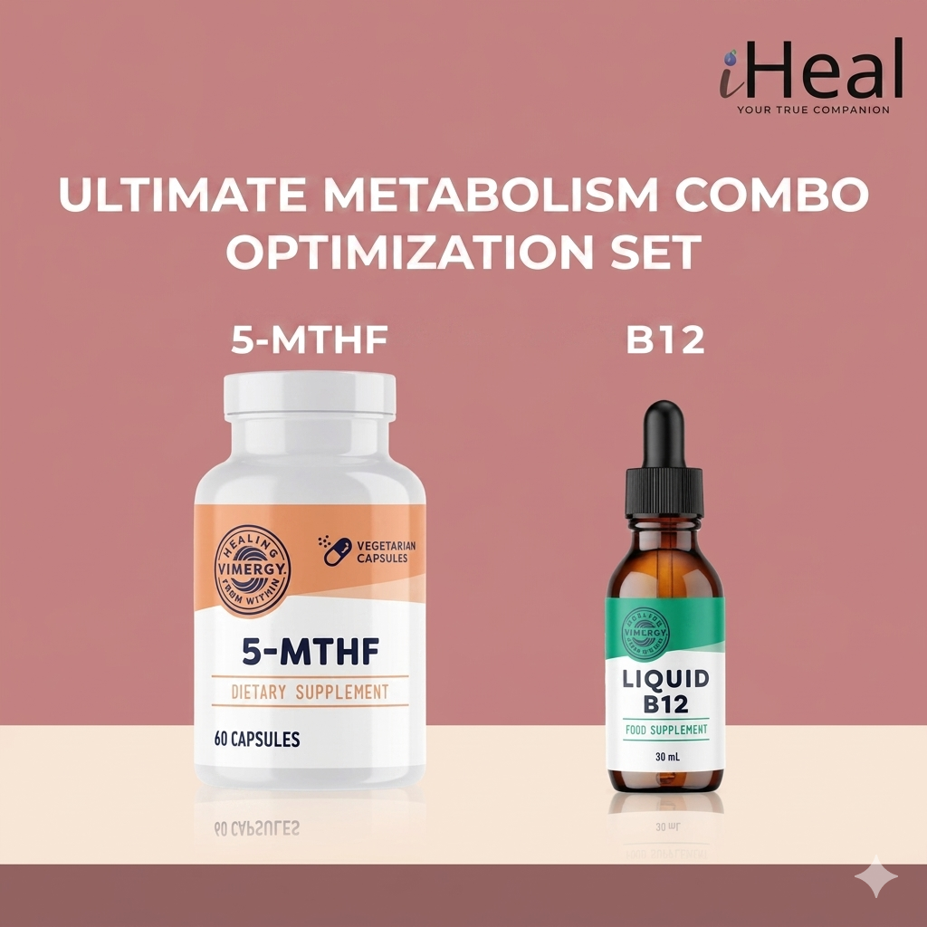 Combo B12 30ml + 5-MTHF 60 tablets Vimergy