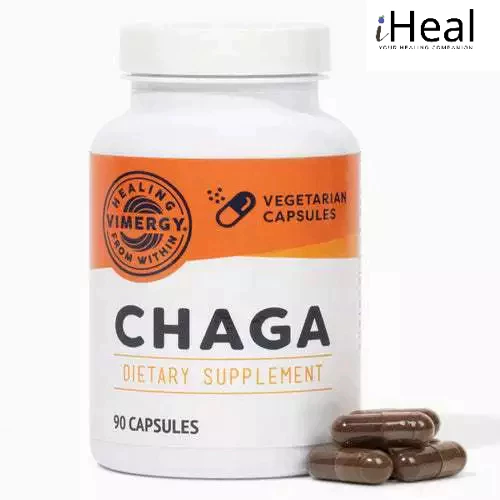 Vimergy Organic Chaga Mushroom Capsules – 90 Capsules
