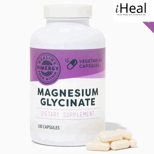 Vimergy Magnesium Glycinate Capsules – 180 Capsules